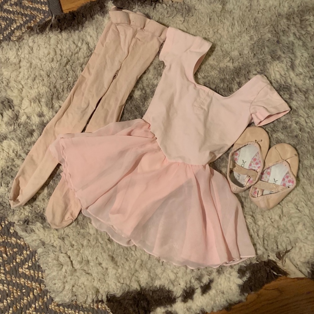 Toddler Ballet Uniform with Capezio Shoes